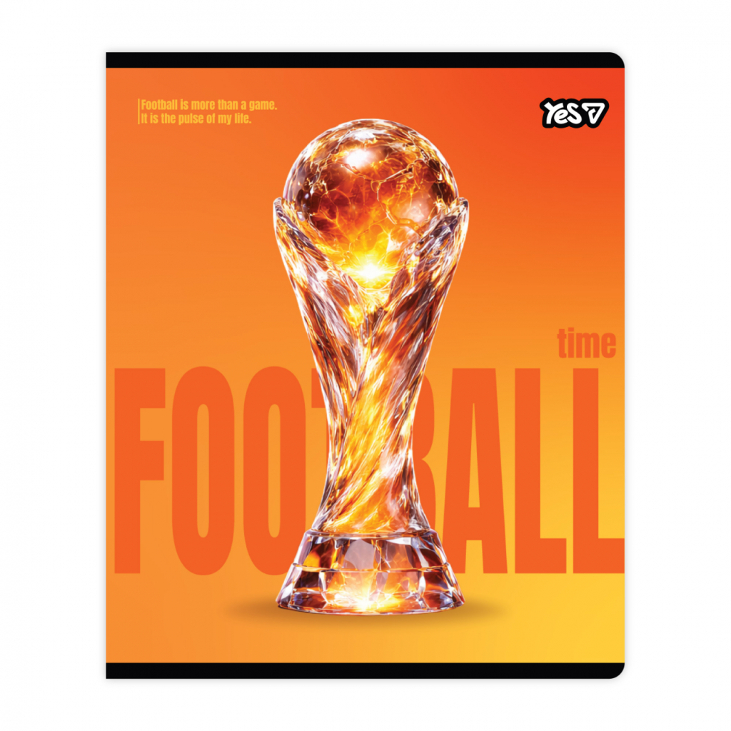 Зошит Yes Football А5 24 аркушів клітинка (768583)