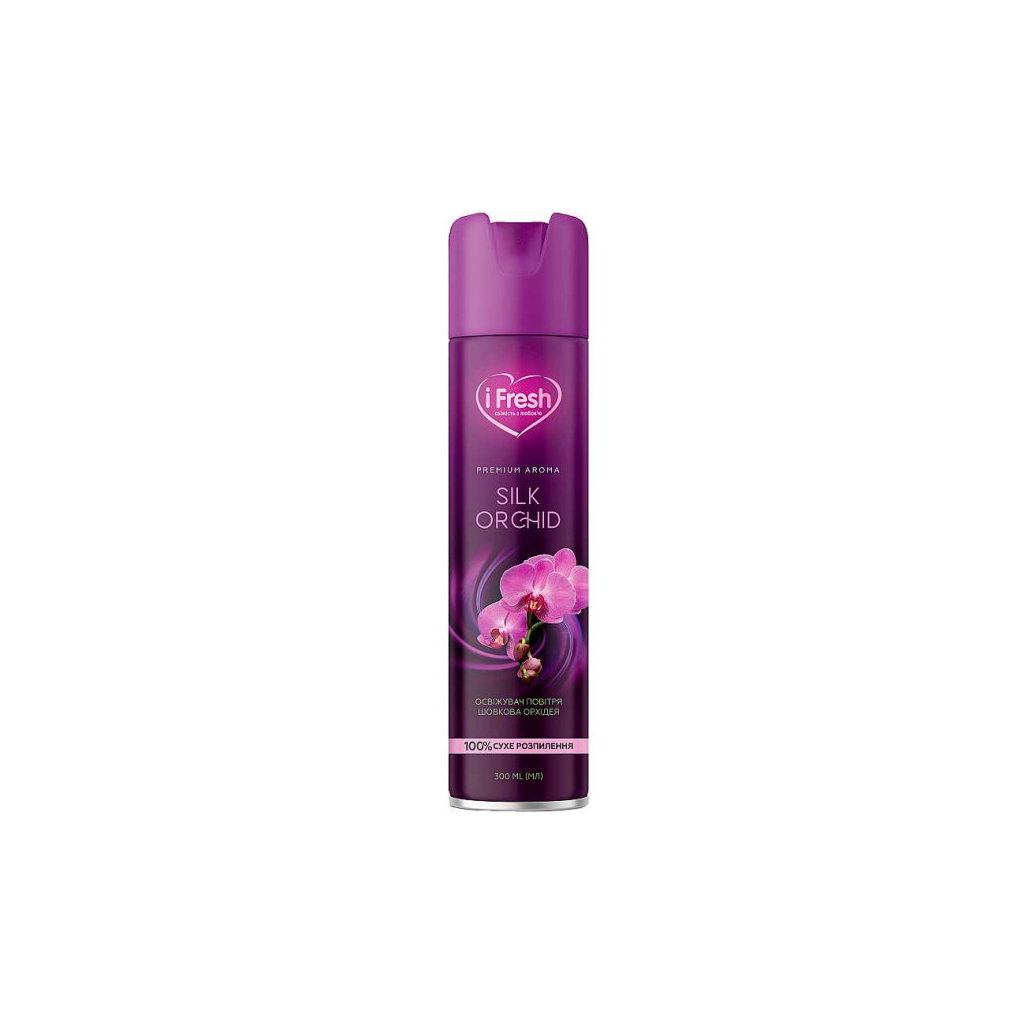 Освіжувач повітря iFresh Premium aroma Silk orchid 300 мл (4820268100054)