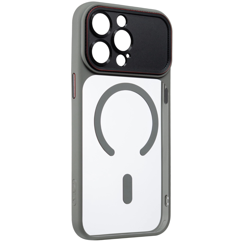Чохол до мобільного телефона Armorstandart Y17 MagCase Apple iPhone 15 Pro Max Grey (ARM91496) Чохол до мобільного телефона Armorstandart Y17 MagCase Apple iPhone 15 Pro Max Grey (ARM91496)