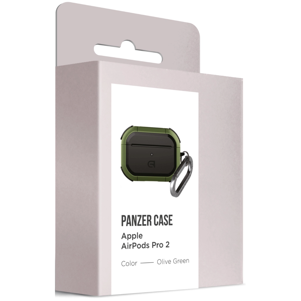 Чохол для навушників Armorstandart Panzer For Apple Airpods Pro 2 Olive Green (ARM82754)