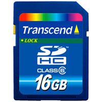 Карта пам'яті Transcend 16Gb SDHC class 6 (TS16GSDHC6)