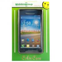 Чохол до мобільного телефона Mobiking Nokia 200 Asha black/Silicon (16664)