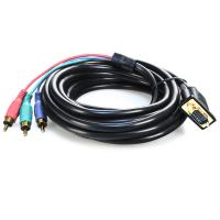 Кабель мультимедійний VGA to 3xRCA 4.5m Patron (CAB-PN-VGA-RCA-45)