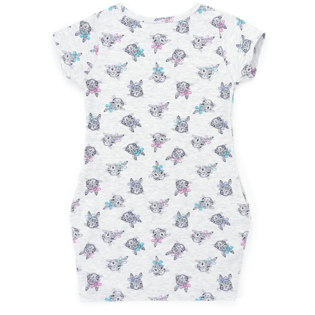 Плаття дитяче Breeze з кроликами (7678-110G-gray)
