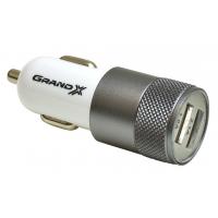 Зарядний пристрій Grand-X CH-25WM (12-24V, 2*USB 5V/2.1A + DC cable 2,2А USB -> Micro (CH-25WM)