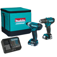 Набір електроіструментів Makita CLX224SA CXT, шуруповер, винтоверт, АКБ, ЗУ (CLX224SA)