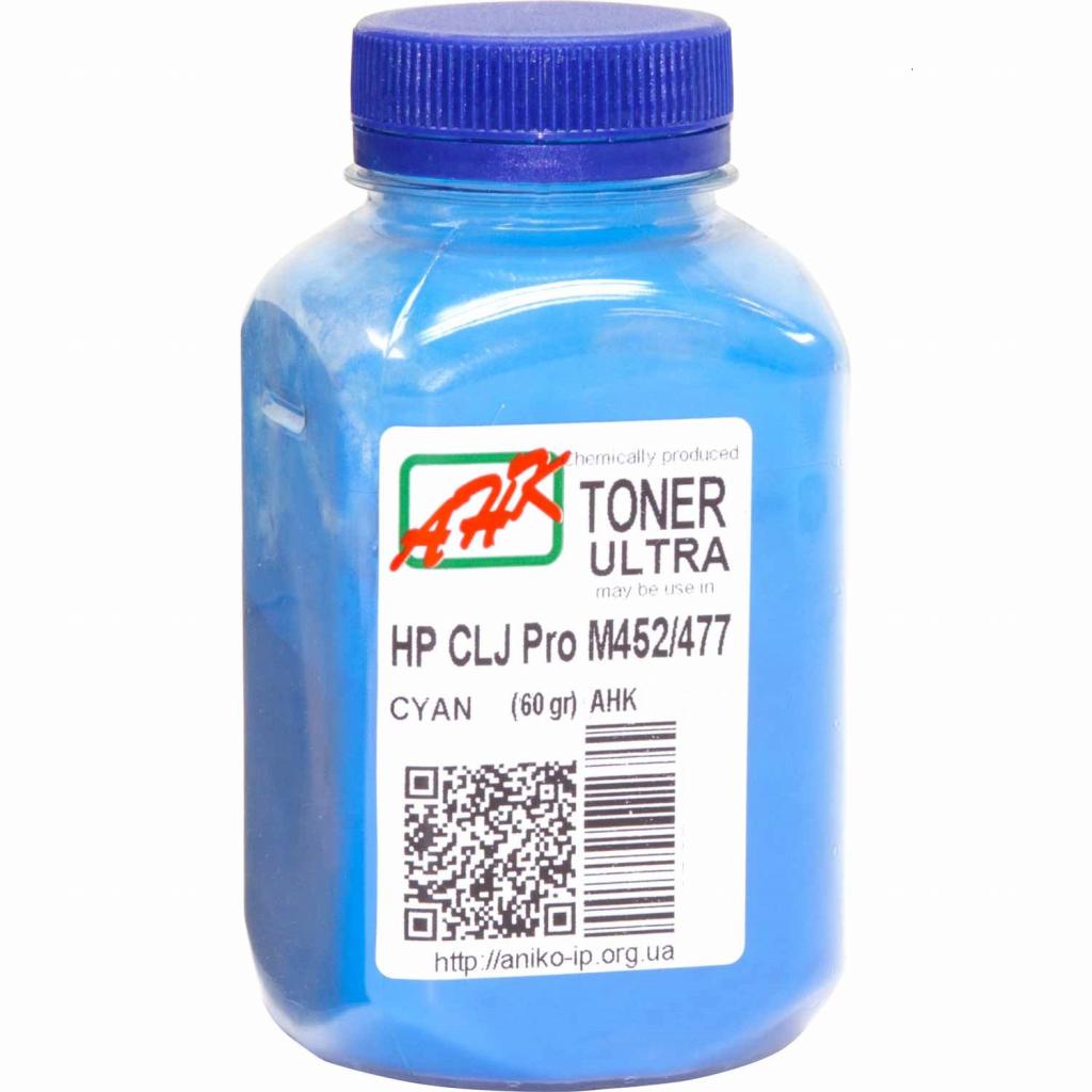 Тонер HP CLJ Pro M452/477, 60г Cyan AHK (3202781) Тонер HP CLJ Pro M452/477, 60г Cyan AHK (3202781)