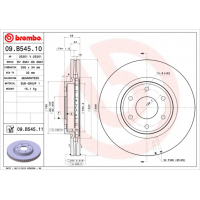 Brembo brake disc 09.B545.11