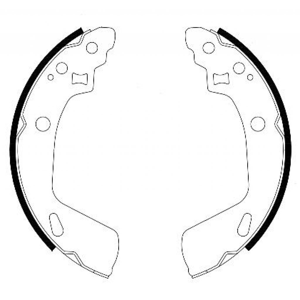 Гальмівні колодки REMSA 4247.00 Гальмівні колодки REMSA 4247.00