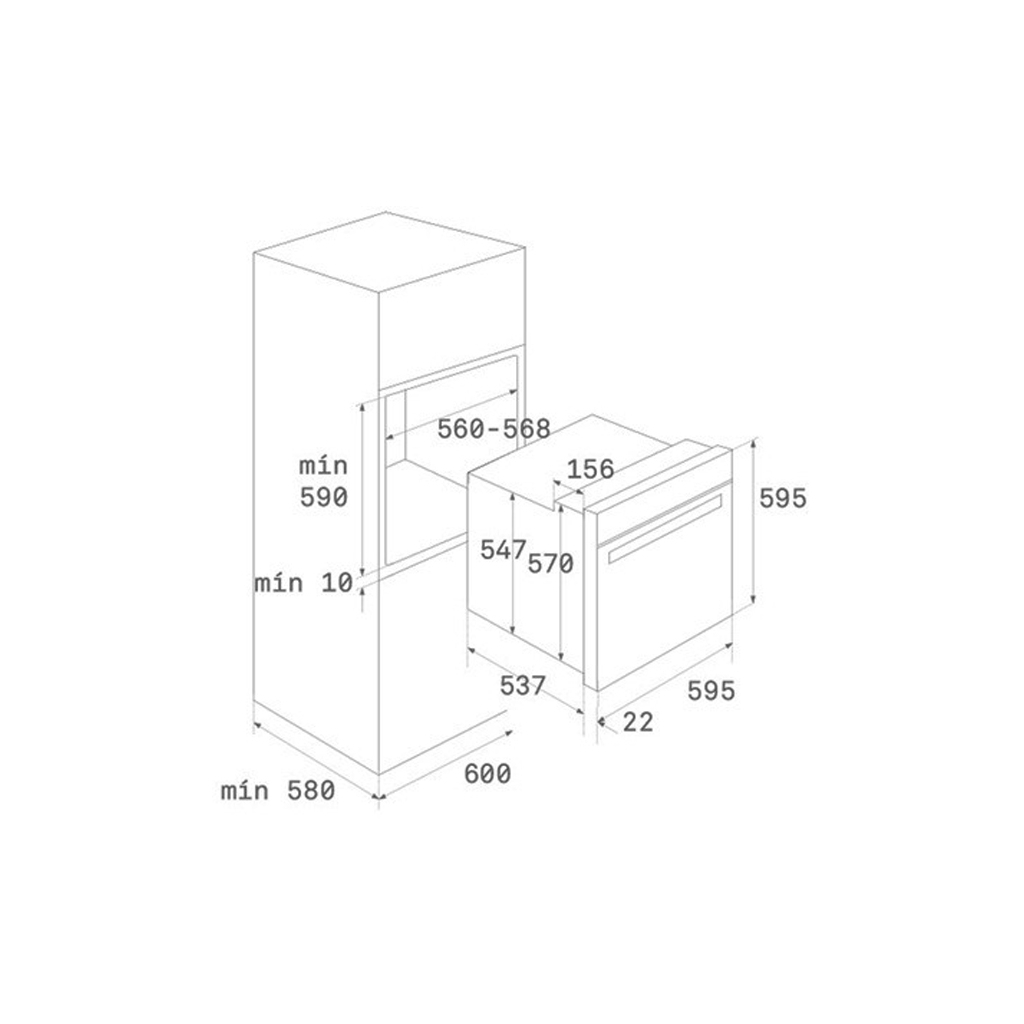 Духова шафа Teka HLB 840 (WH)