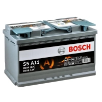 Акумулятор автомобільний Bosch 80А (0 092 S5A 110)
