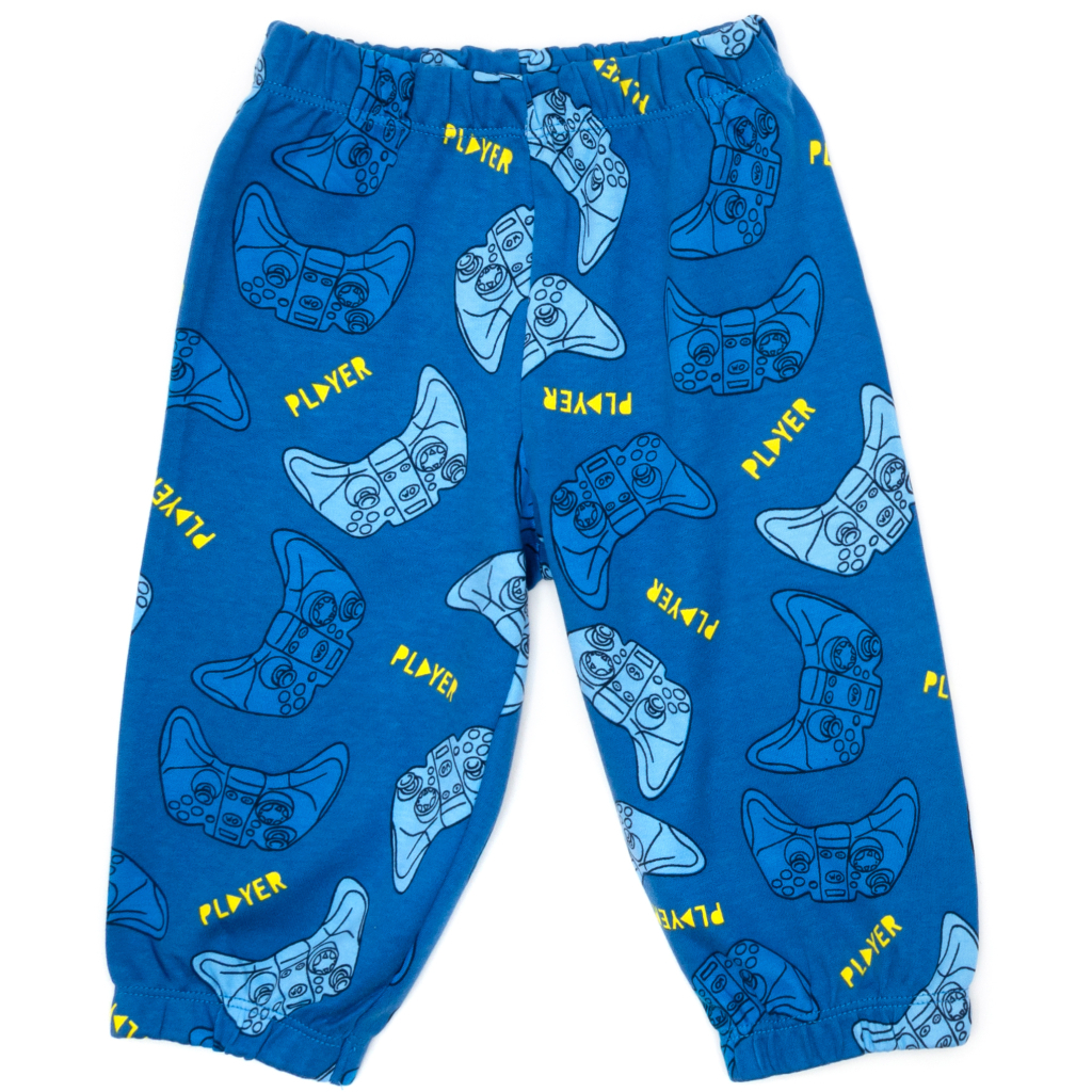 Піжама дитяча Breeze з довгим рукавом (16745-86B-blue)