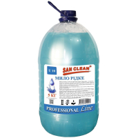 Liquid soap San Clean Blue 5 kg (4820003544402)