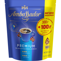 Кава Ambassador Premium розчинна 400 г (am.53444)