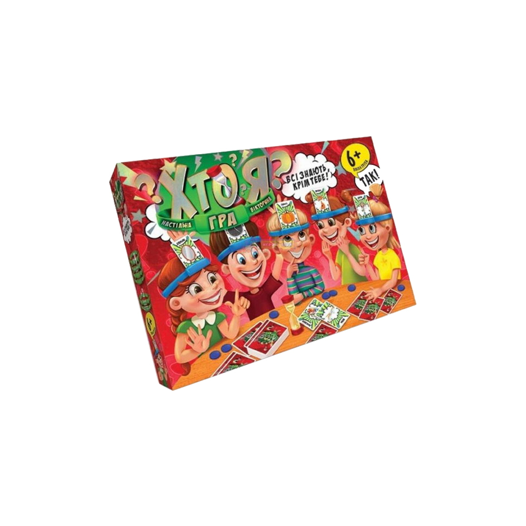 Настільна гра Danko Toys Хто я? (велика), українська (HIM-01-02)