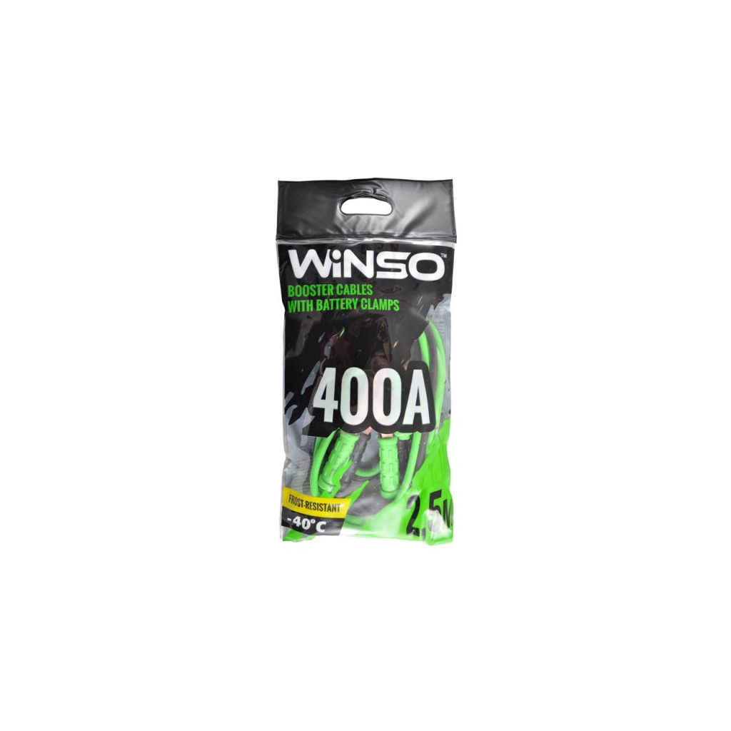 Дроти для запуску для автомобіля WINSO 400А, 2,5м (138410)
