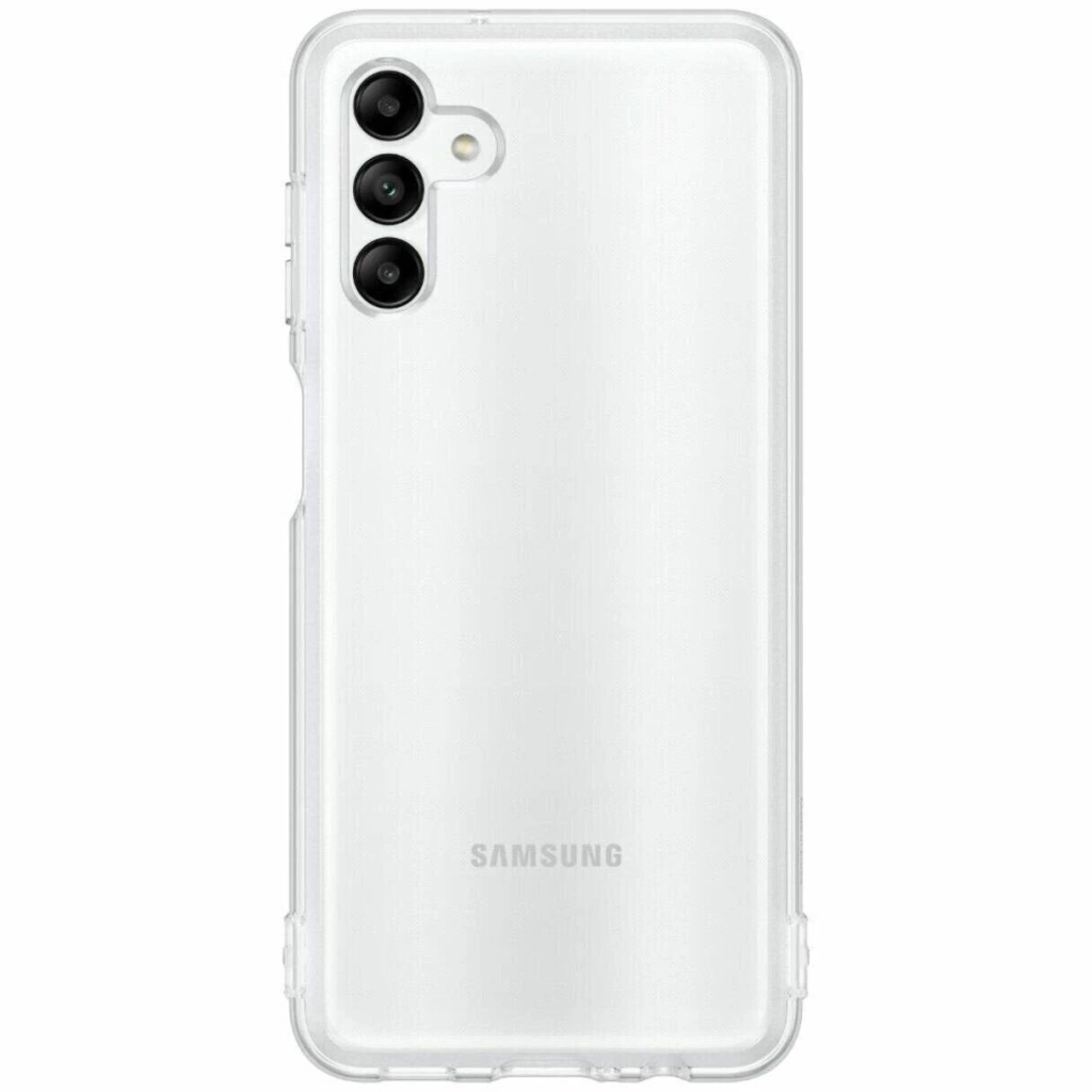 Чохол до мобільного телефона Samsung Samsung A04s Soft Clear Cover Transparency (EF-QA047TTEGRU) Чохол до мобільного телефона Samsung Samsung A04s Soft Clear Cover Transparency (EF-QA047TTEGRU)