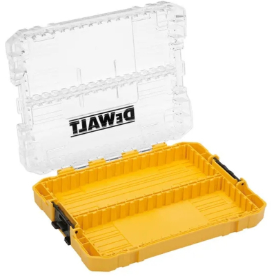 Ящик для інструментів DeWALT для біт системи TSTAK Tough Case М із футляром-2 шт, касетами для біт 6 шт. (DT70803)