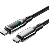 Дата кабель USB-C to USB-C1.2m 3.1 100W Display Zinc Alloy Vention (TAYBAV)