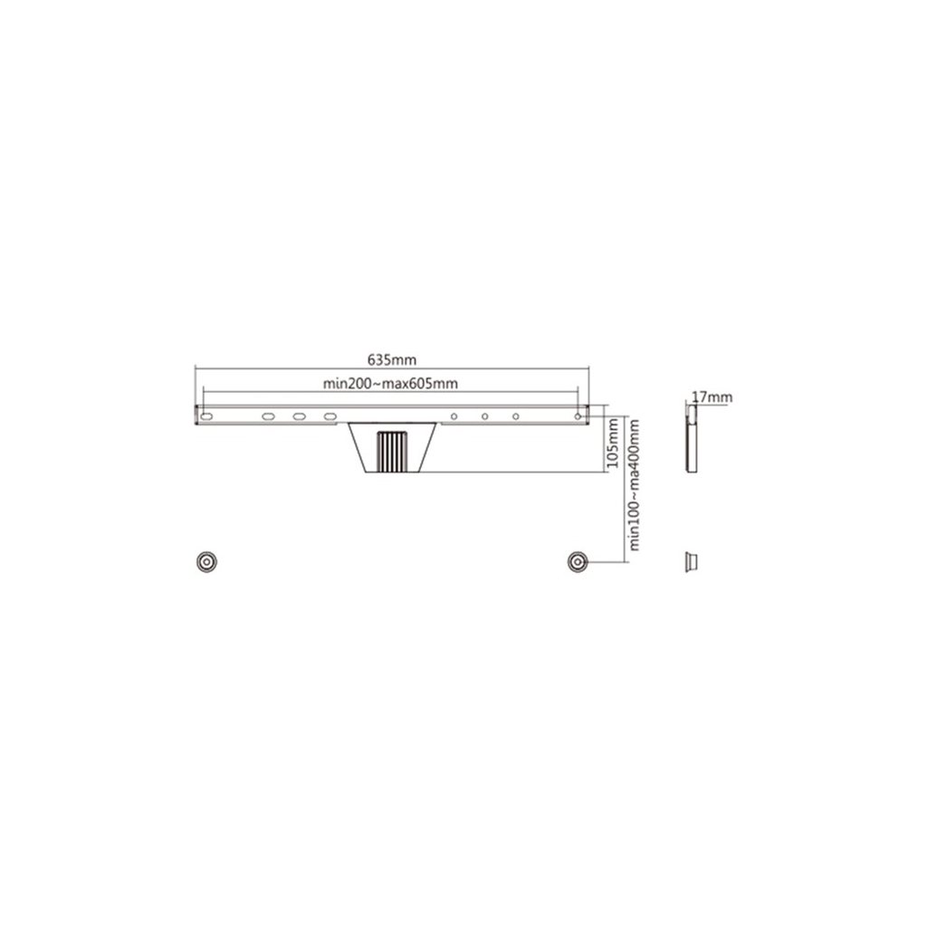 Кронштейн Gembird WM-S80F-01