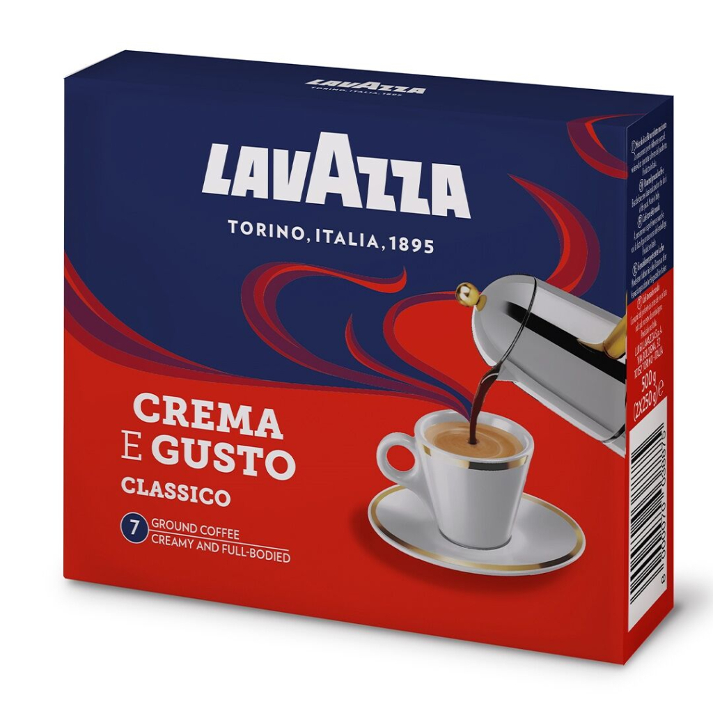 Кава Lavazza Crema&Gusto Dolce мелена 2х250 г (8000070038875) Кава Lavazza Crema&Gusto Dolce мелена 2х250 г (8000070038875)