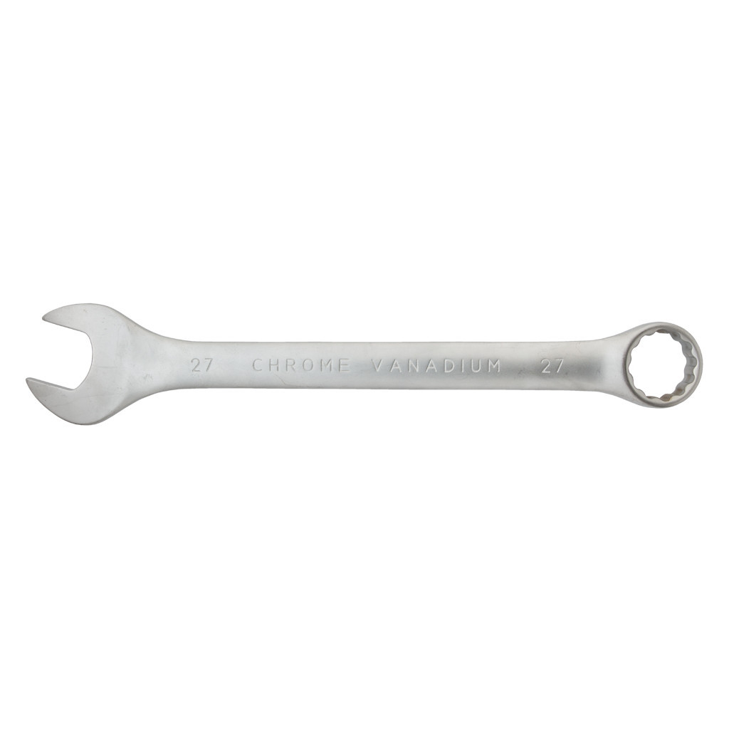 Ключ Sigma рожково-накидний 27мм CrV satine з підвісом (6021721)