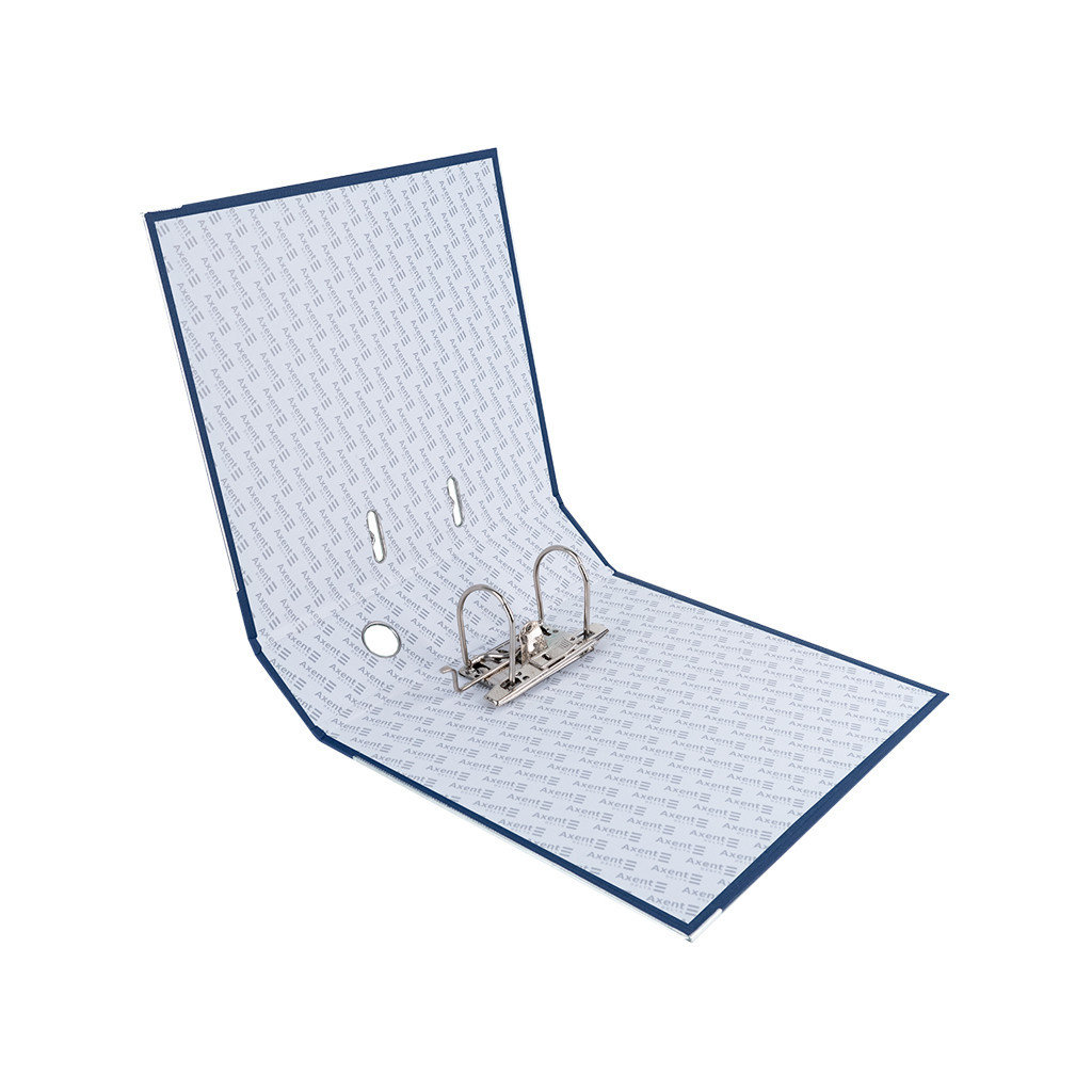 Папка - реєстратор Axent А4+ одностороння 7.5 cм Темно-синя (D1714-12C) Папка - реєстратор Axent А4+ одностороння 7.5 cм Темно-синя (D1714-12C)