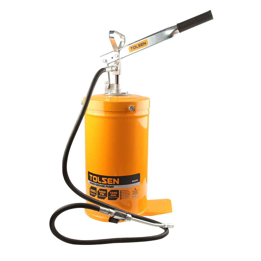 Шприц для мастила Tolsen 16 кг, 22х38 см, 2500 psi (65211)