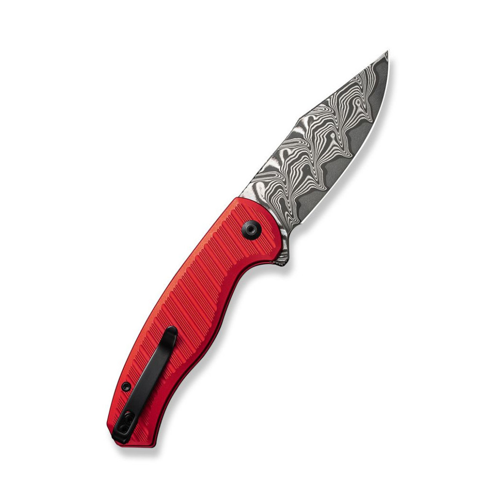Ніж Civivi Stormhowl Damascus Red Aluminum (C23040B-DS1)