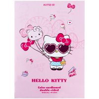Кольоровий картон Kite А4 двосторонній Hello Kitty 10 аркушів (HK24-255)