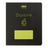 ZiBi subject notebook BLACK 48 sheets cell, biology (ZB.1700-15)
