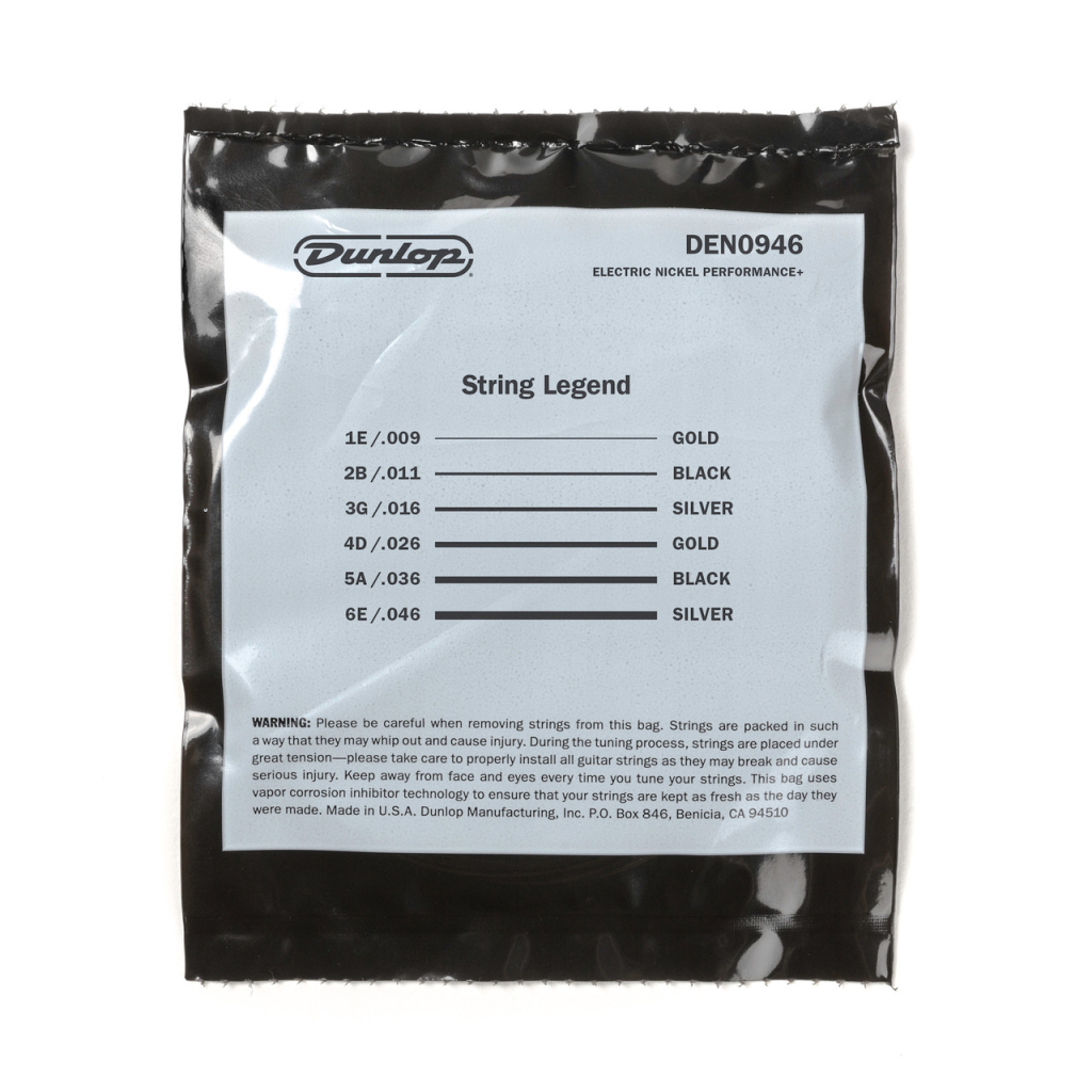 Струни для гітари Jim Dunlop Nickel Wound Electric Guitar Strings (09-46) (DEN0946)