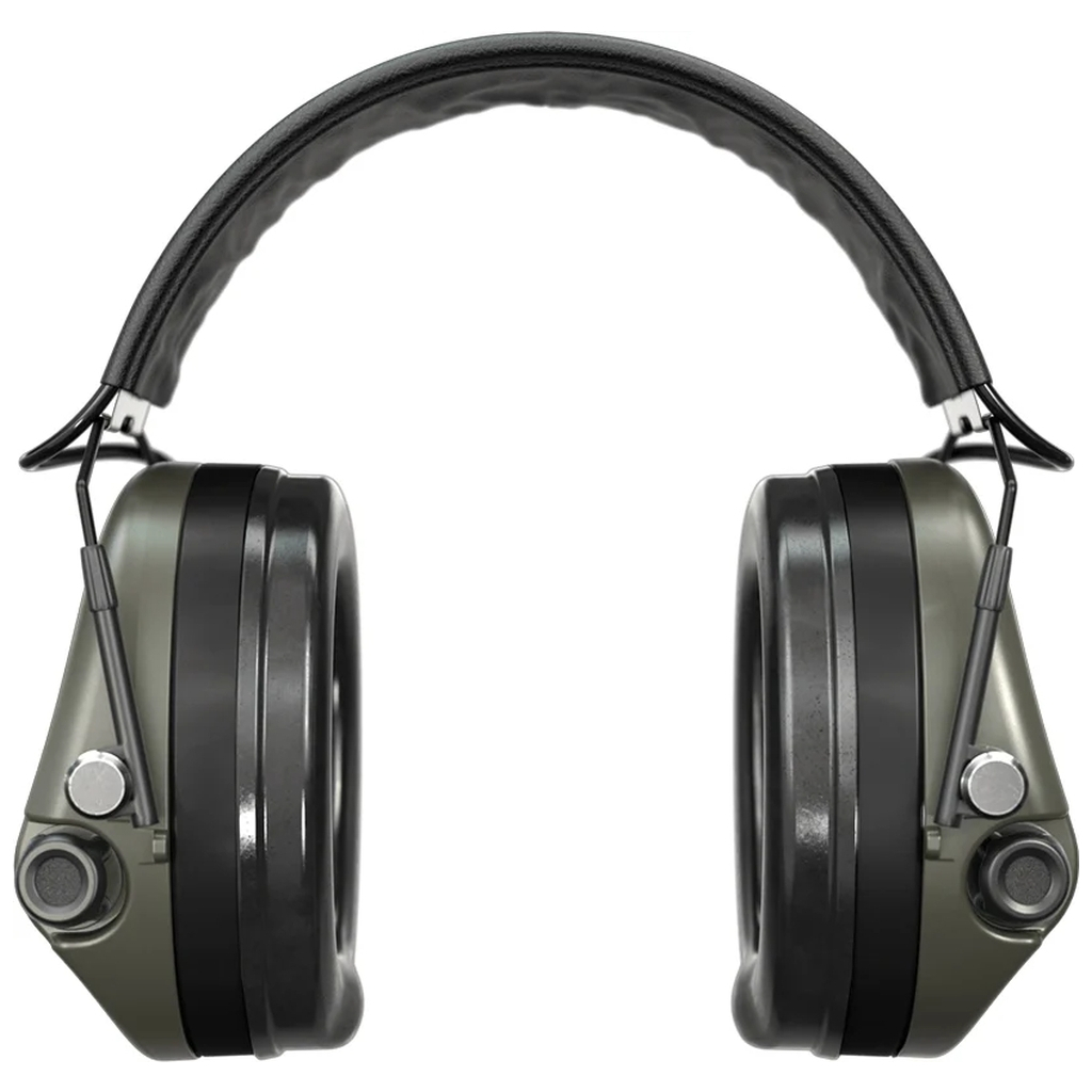 Навушники для стрільби Sordin Supreme Pro-X SFA зі шкіряним оголівям Green (74502-06-S)