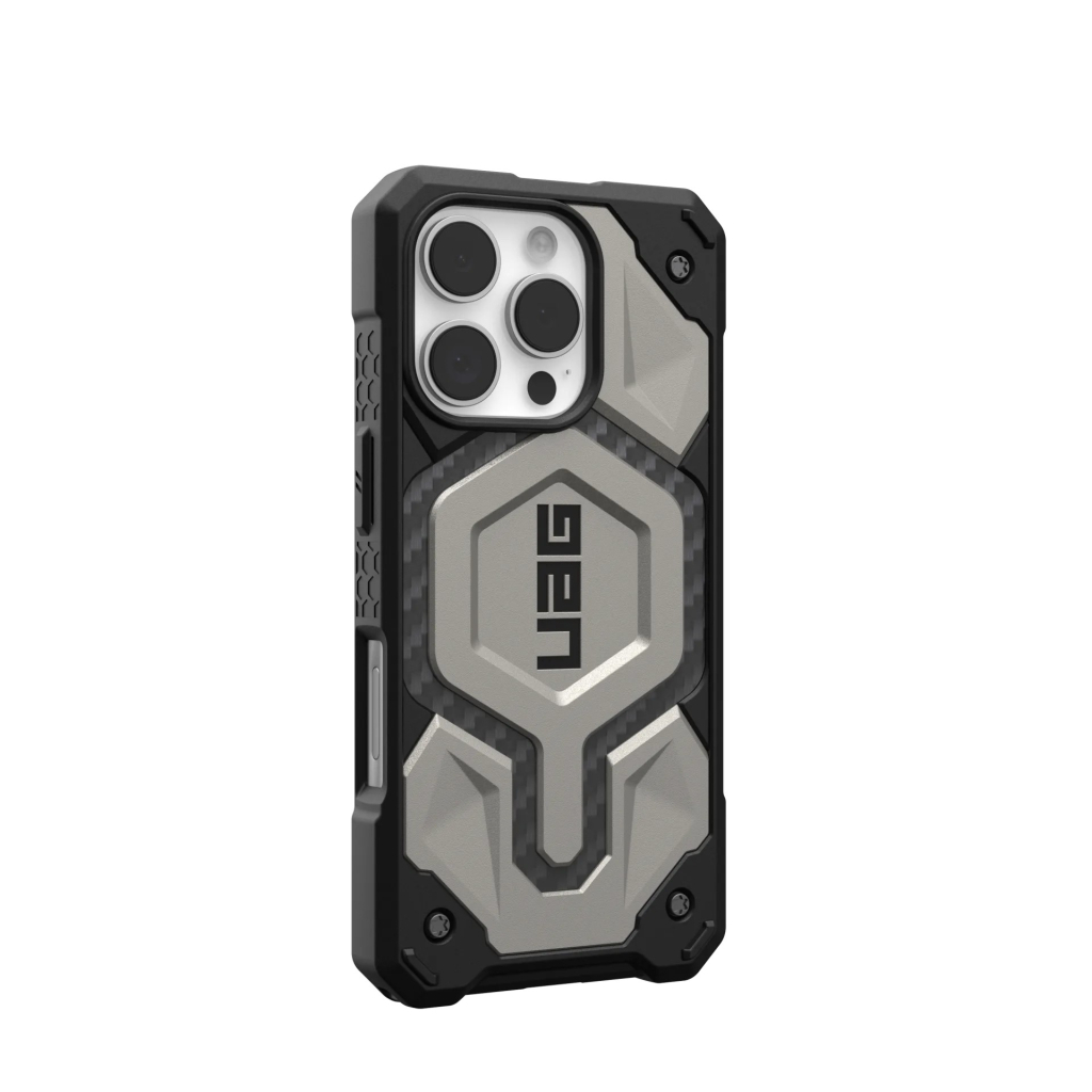 Чохол до мобільного телефона UAG iPhone 16 Pro Monarch Pro Magsafe Titanium (114456113636) Чохол до мобільного телефона UAG iPhone 16 Pro Monarch Pro Magsafe Titanium (114456113636)