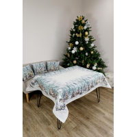 Provence tapestry tablecloth Fairy-tale gnomes 135x350 cm (038455)