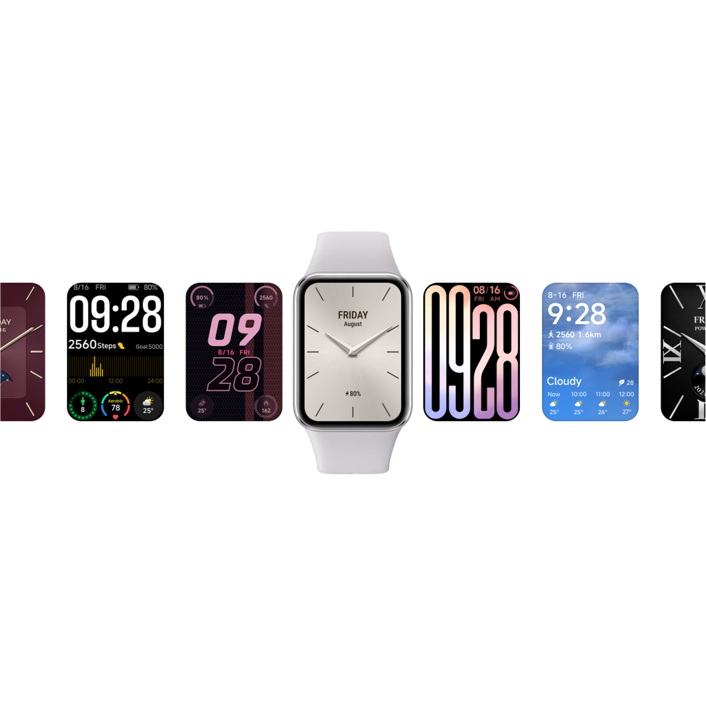Фітнес браслет Xiaomi Smart Band 9 Pro (BHR8715GL) Moonlight Silver (1109193)