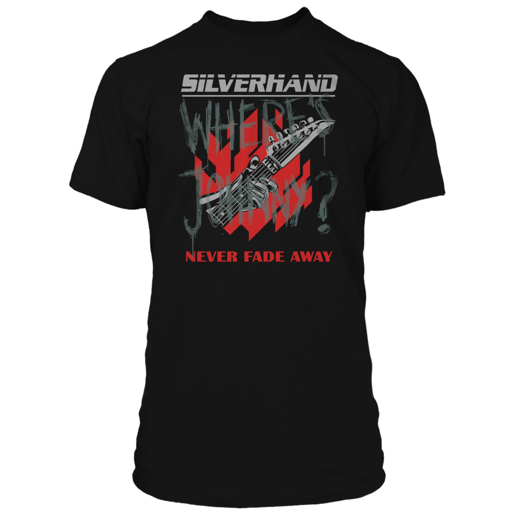 Футболка Jinx Cyberpunk 2077 - Johnny Fade Premium Tee Black, S (JINX-11913S)