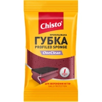 Губки кухонні Chisto OneClean Профільована 1 шт. (4823098415428)