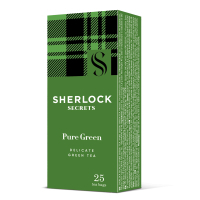Sherlock Secrets Pure Green tea green 25x1.8 g (shs.02340)
