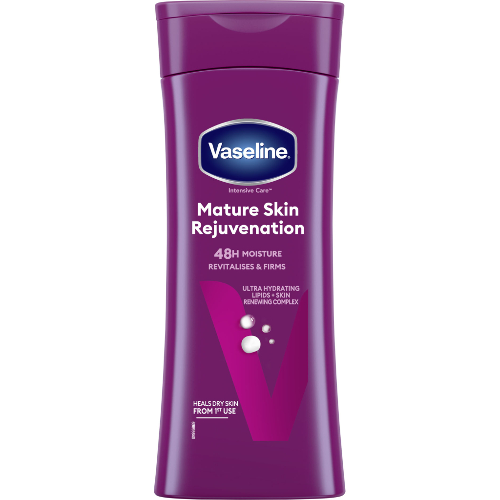 Лосьйон для тіла Vaseline Intensive Care Омолодження зрілої та сухої шкіри 400 мл (8714100012604)