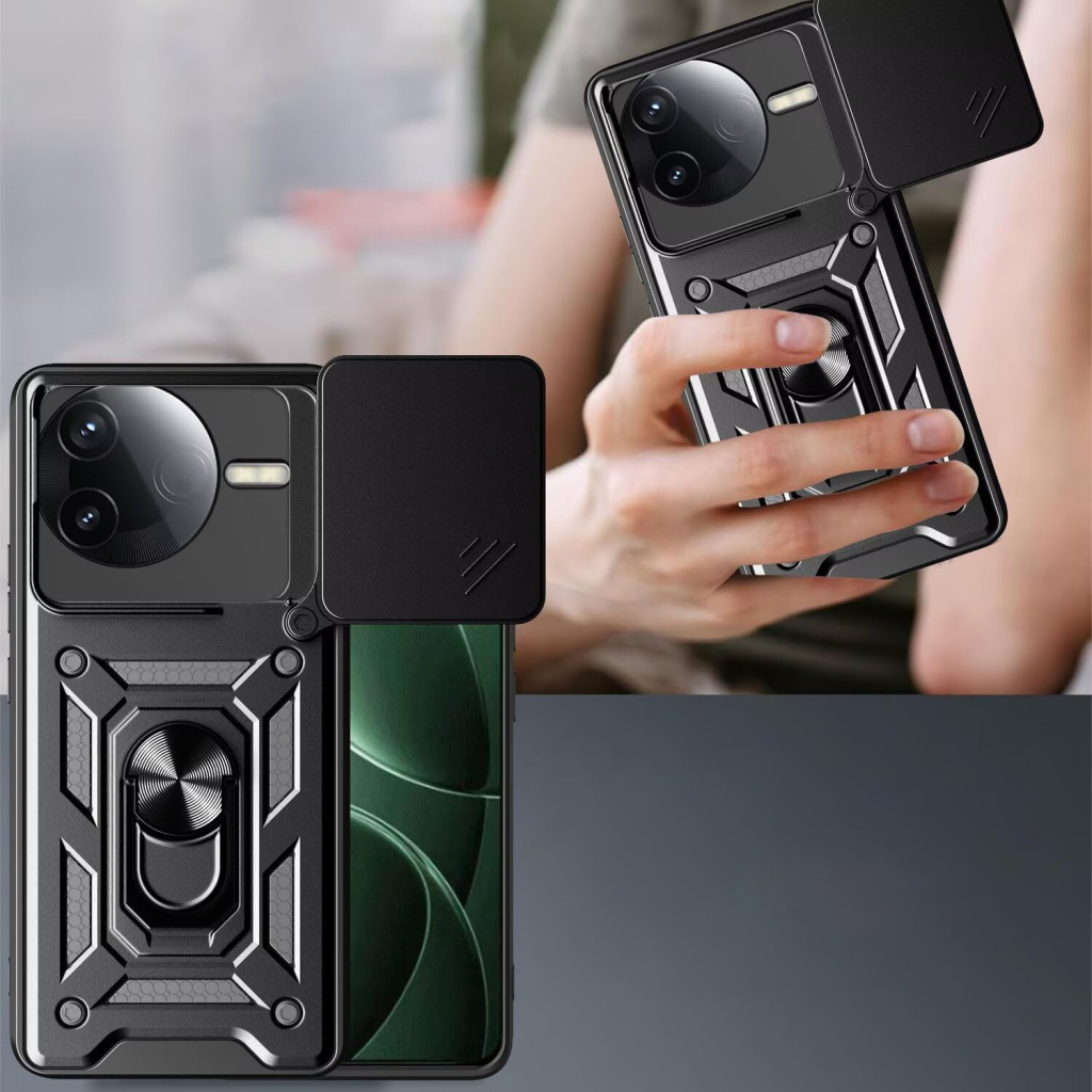 Чохол до мобільного телефона BeCover Military Poco F7 Pro Black (713536)