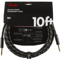 Інструментальний кабель Fender Cable Deluxe Series 10' Black Tweed (228466)
