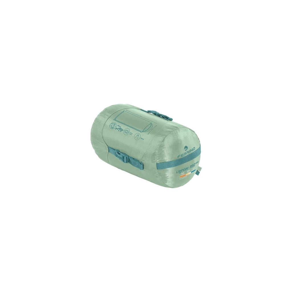 Спальний мішок Ferrino Lightec SSQ 950 +5°C Green Left (86652QVVS) (931772)