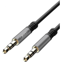 Кабель мультимедійний 3.5mm M to 3.5mm M 1.0m black XO (XO-NB121)