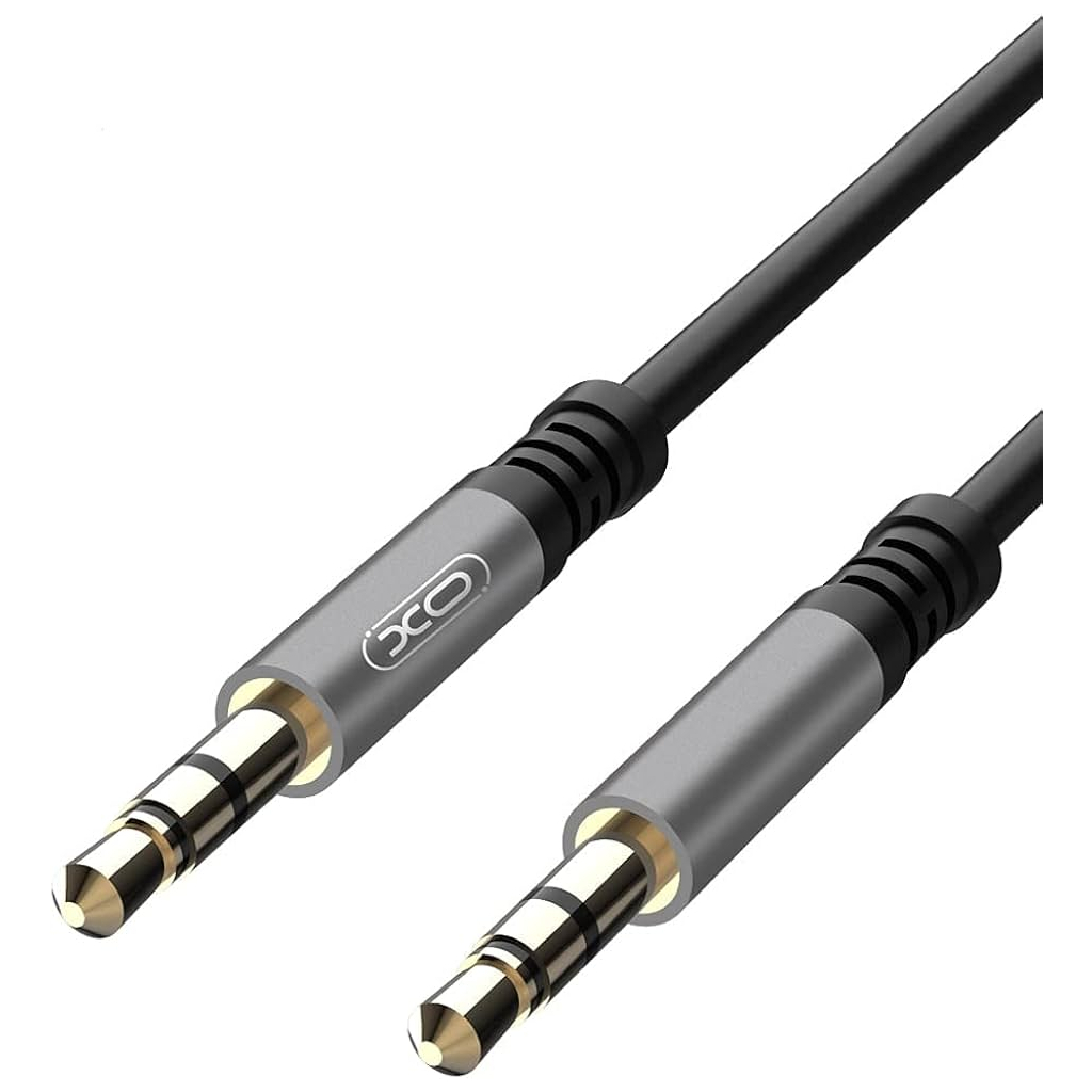 Кабель мультимедійний 3.5mm M to 3.5mm M 1.0m black XO (XO-NB121) Кабель мультимедійний 3.5mm M to 3.5mm M 1.0m black XO (XO-NB121)