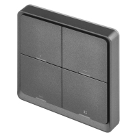 Розумний вимикач EMOS H5016 4 buttons ZigBee 3.0 Black (H5016)