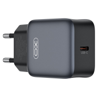 Зарядний пристрій XO USB-C PD30W black (L155_Black)