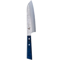 Kitchen knife Yaxell series "Blue Breeze" Santoku 165 mm series (34601)