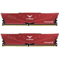 Модуль пам'яті для комп'ютера DDR4 32GB (2x16GB) 3200 MHz Vulcan Z RED Team (TLZRD432G3200C16FDC01)