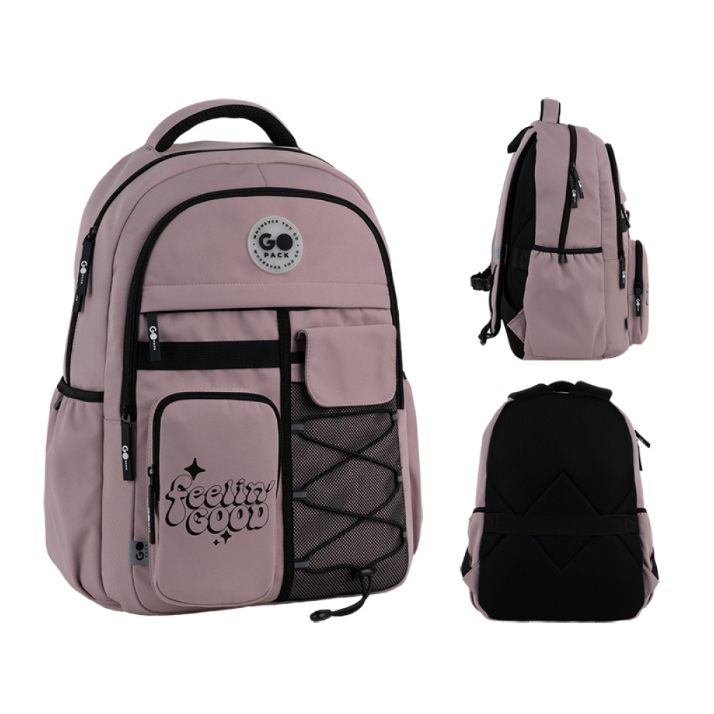 Рюкзак шкільний GoPack Education Teens 184 рожевий (GO26-184L-1)